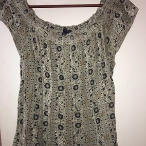 Off the shoulder top